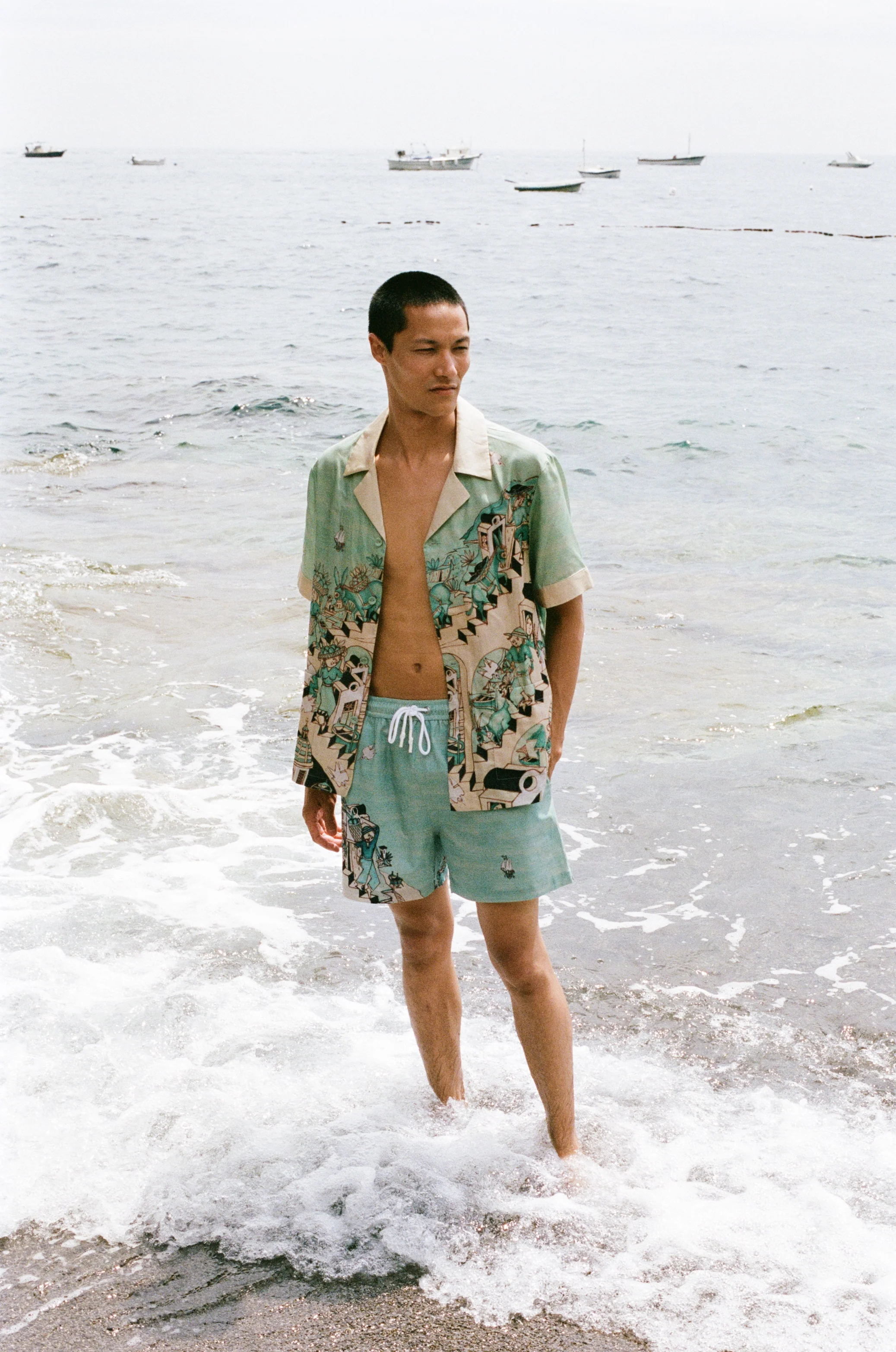 ‘Le Sirenuse’ Swim Trunks by Lucio Liguori - Image 8