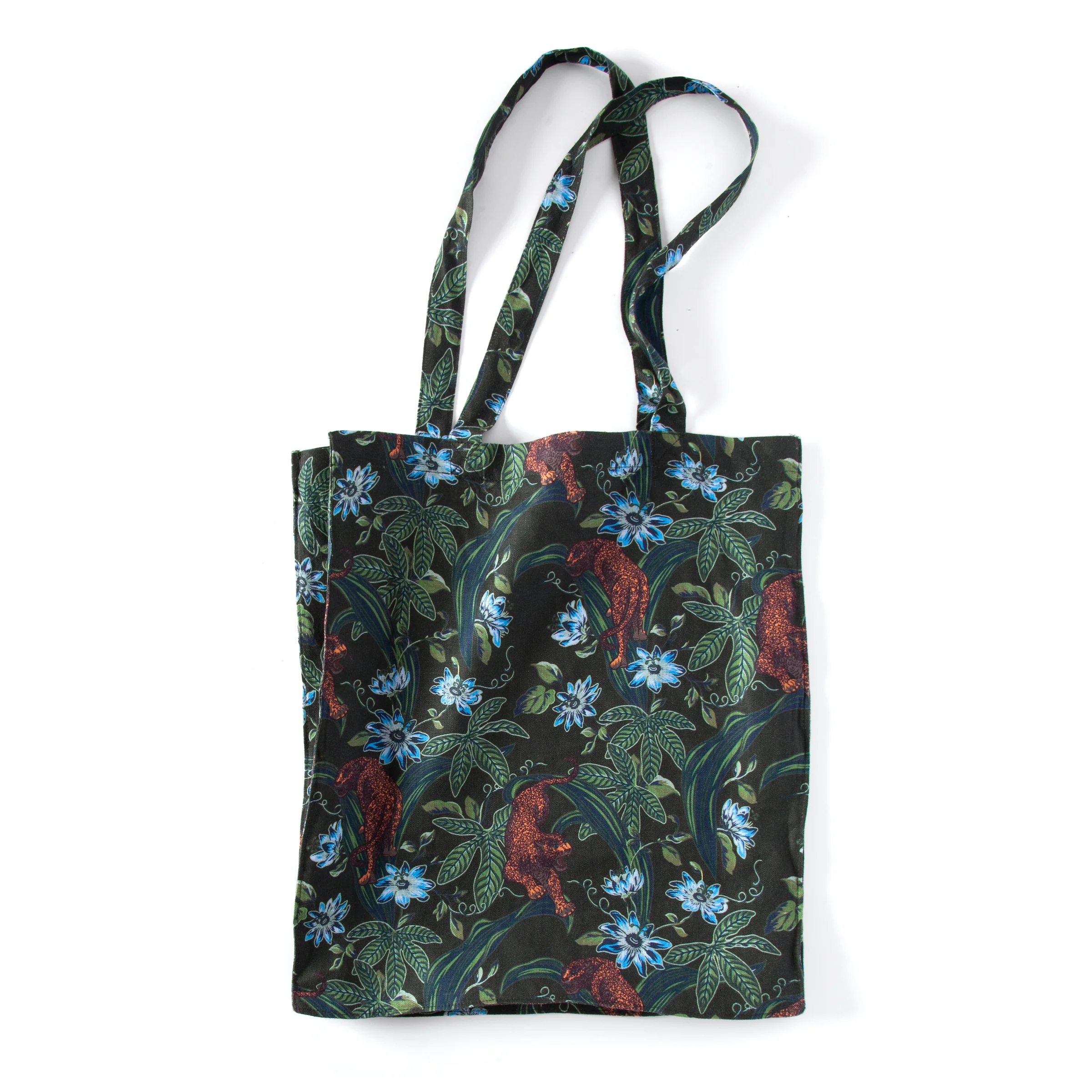Lurking Jaguar - Tote Bag (Green) - Image 3