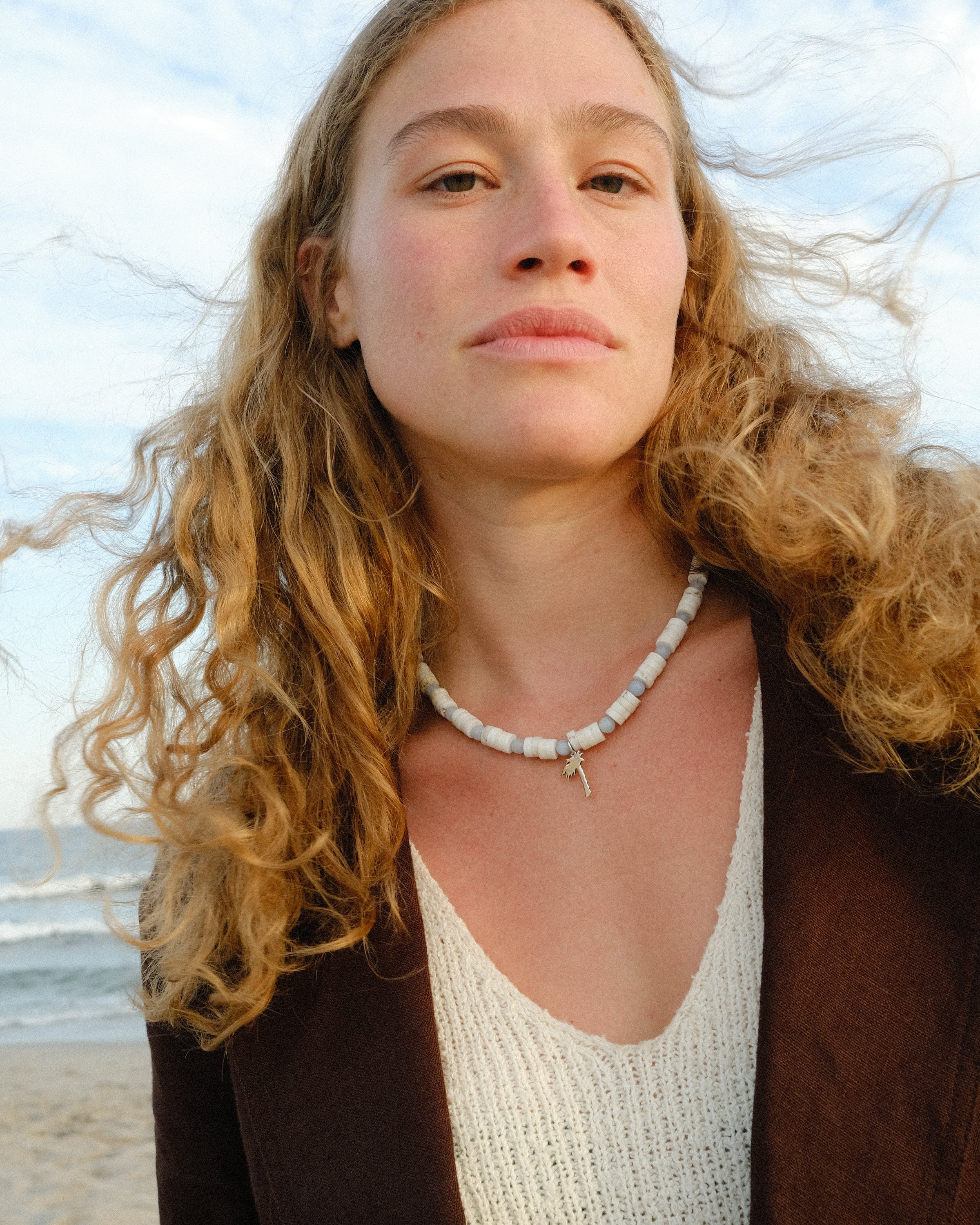 Odissea x Tombolo Necklace (Aquamarine) - Image 2