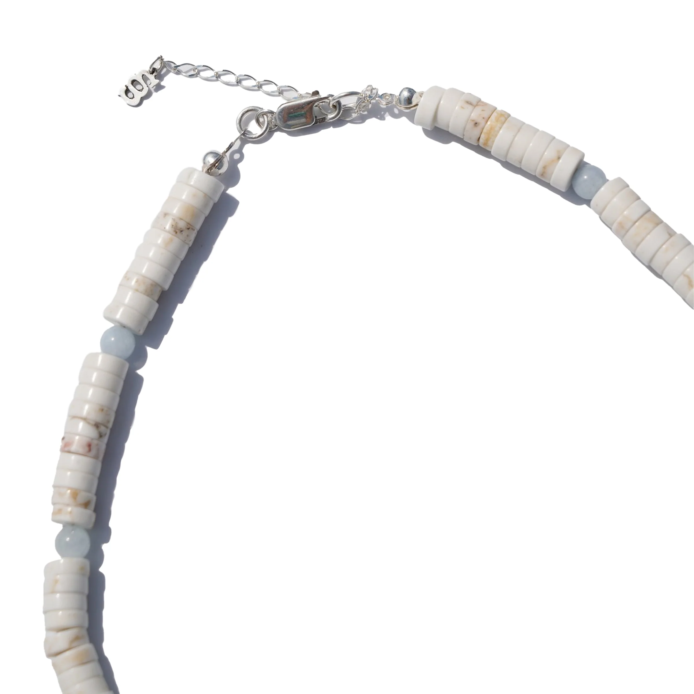 Odissea x Tombolo Necklace (Aquamarine) - Image 4