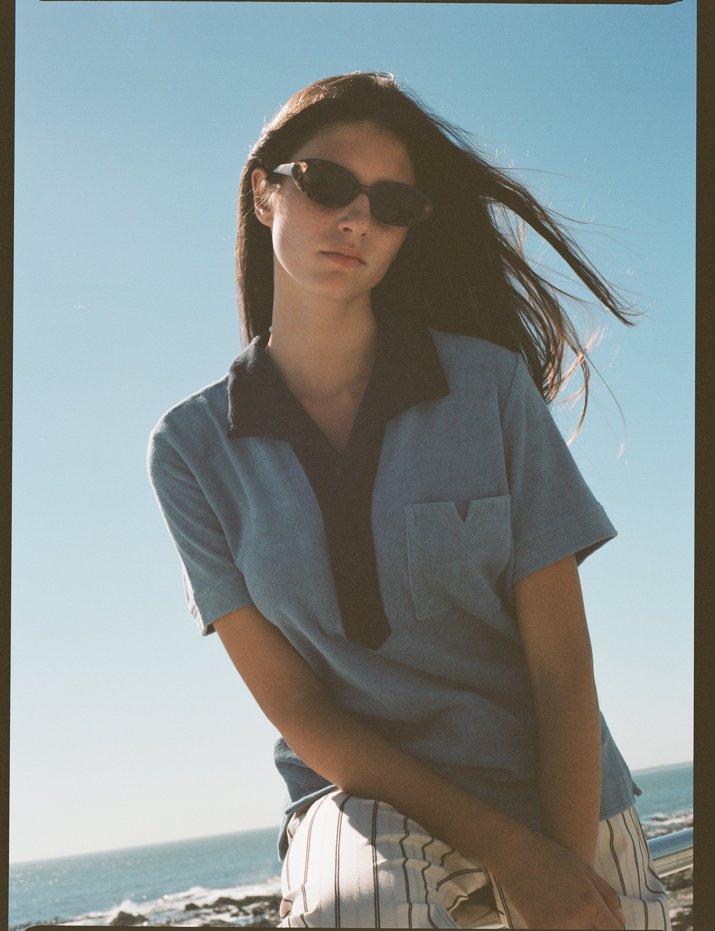 Polo - Blue (Terrycloth) - Image 4
