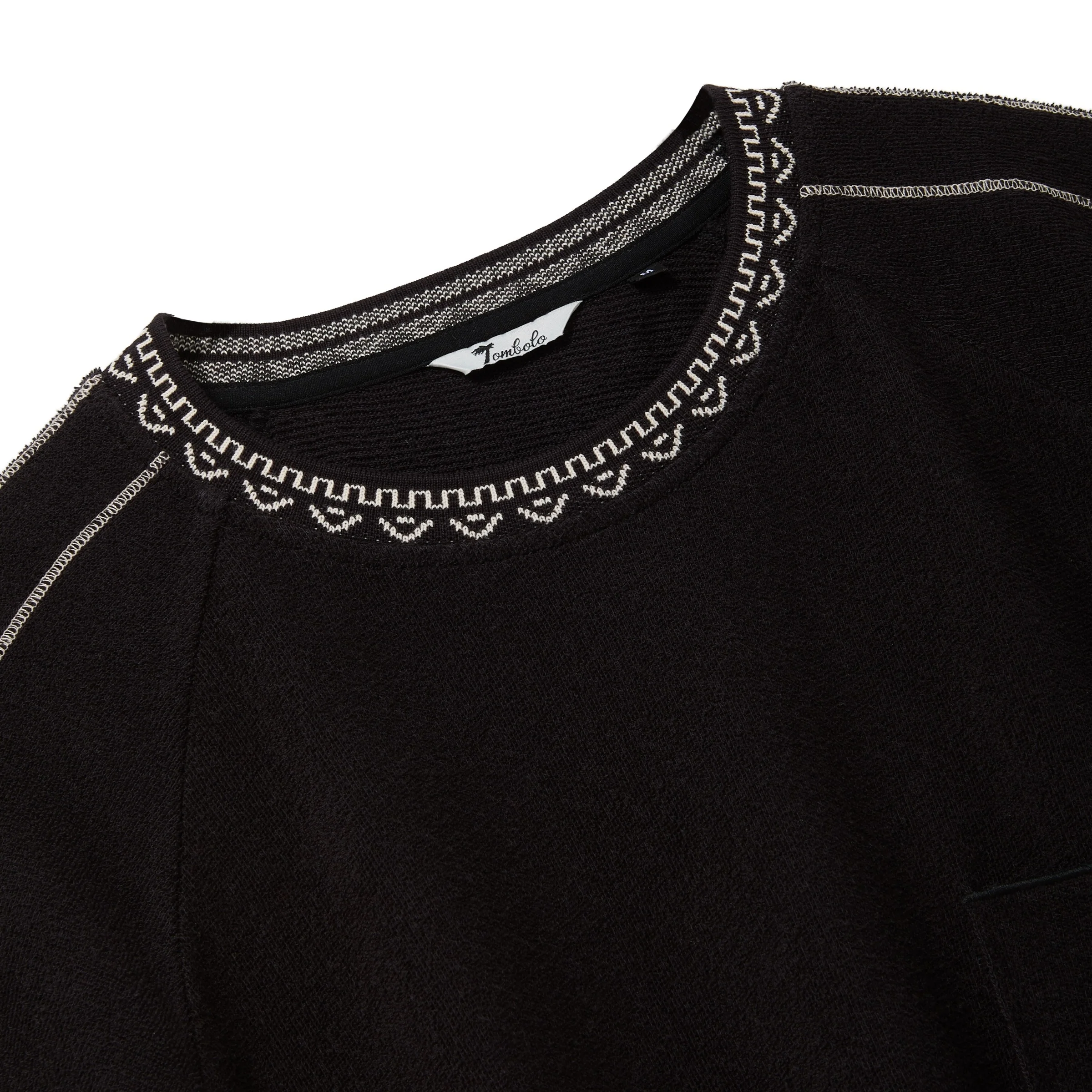 Raglan Terry Tee (Charcoal) - Image 4