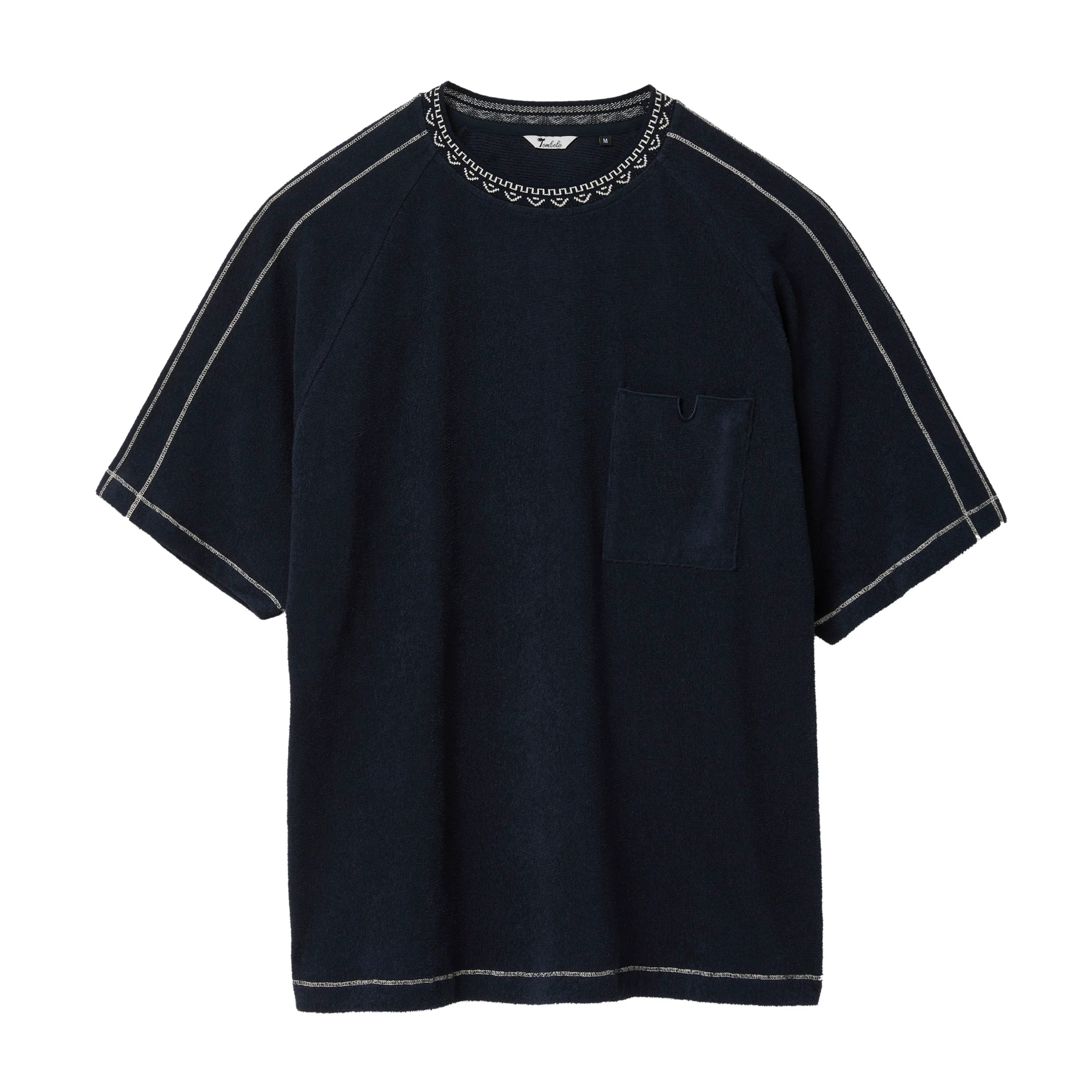 Raglan Terry Tee (Navy)
