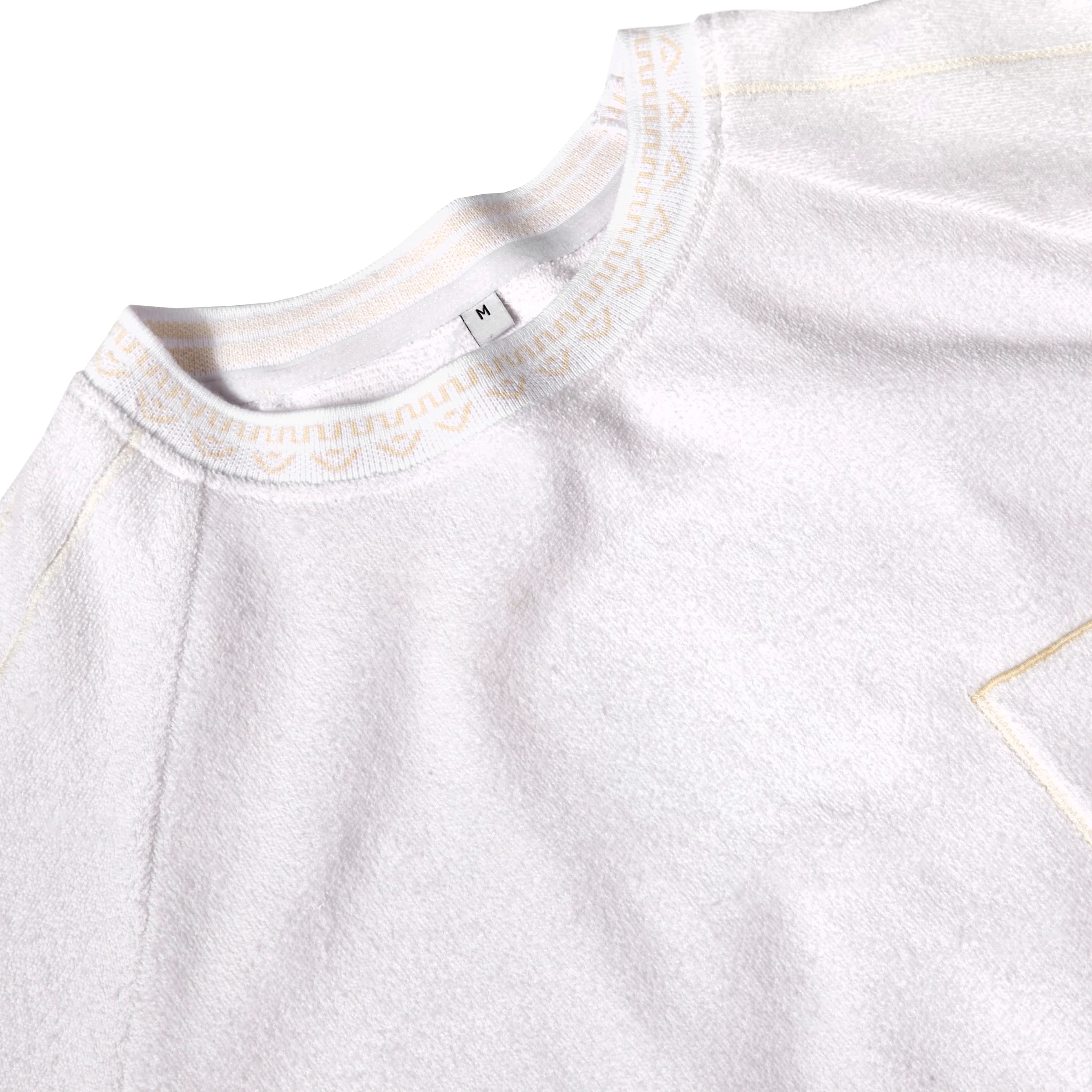 Raglan Terry Tee (White) - Image 11