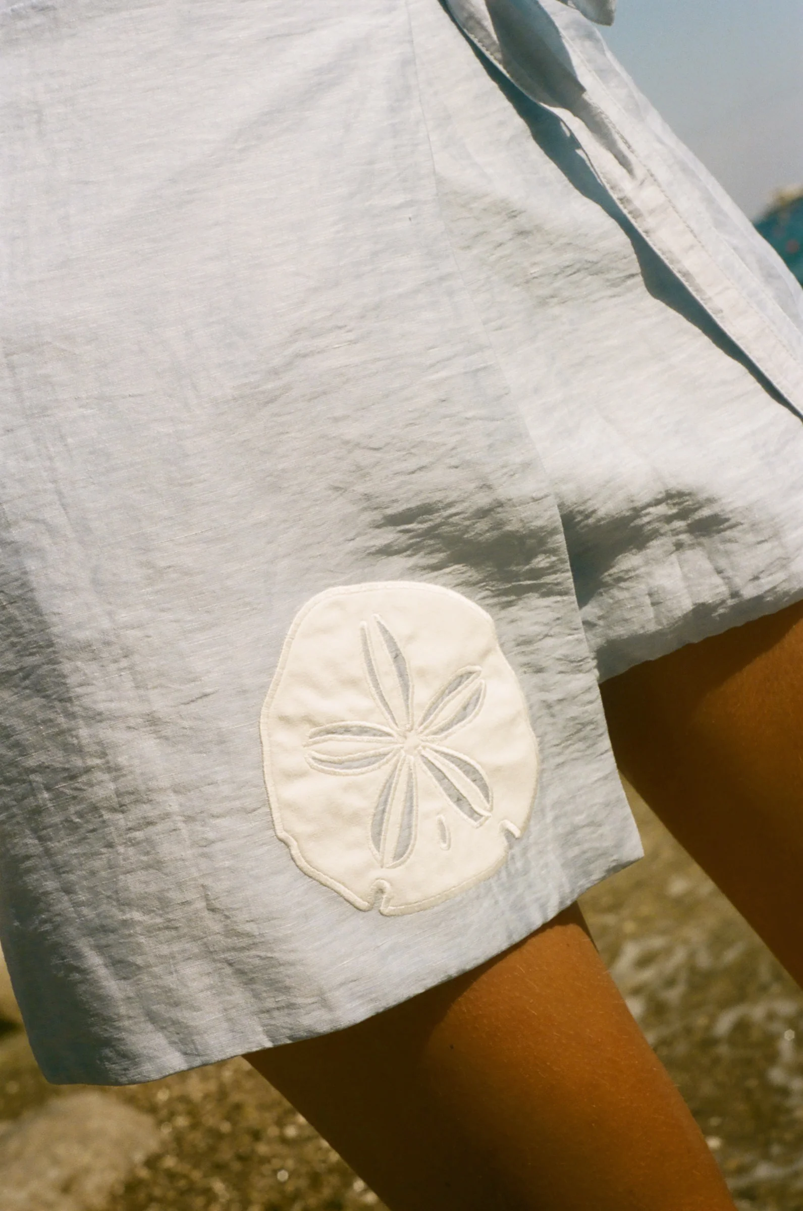 ‘Sand Dollar Stimulus’ Hand Towel Mini Skirt - Image 9
