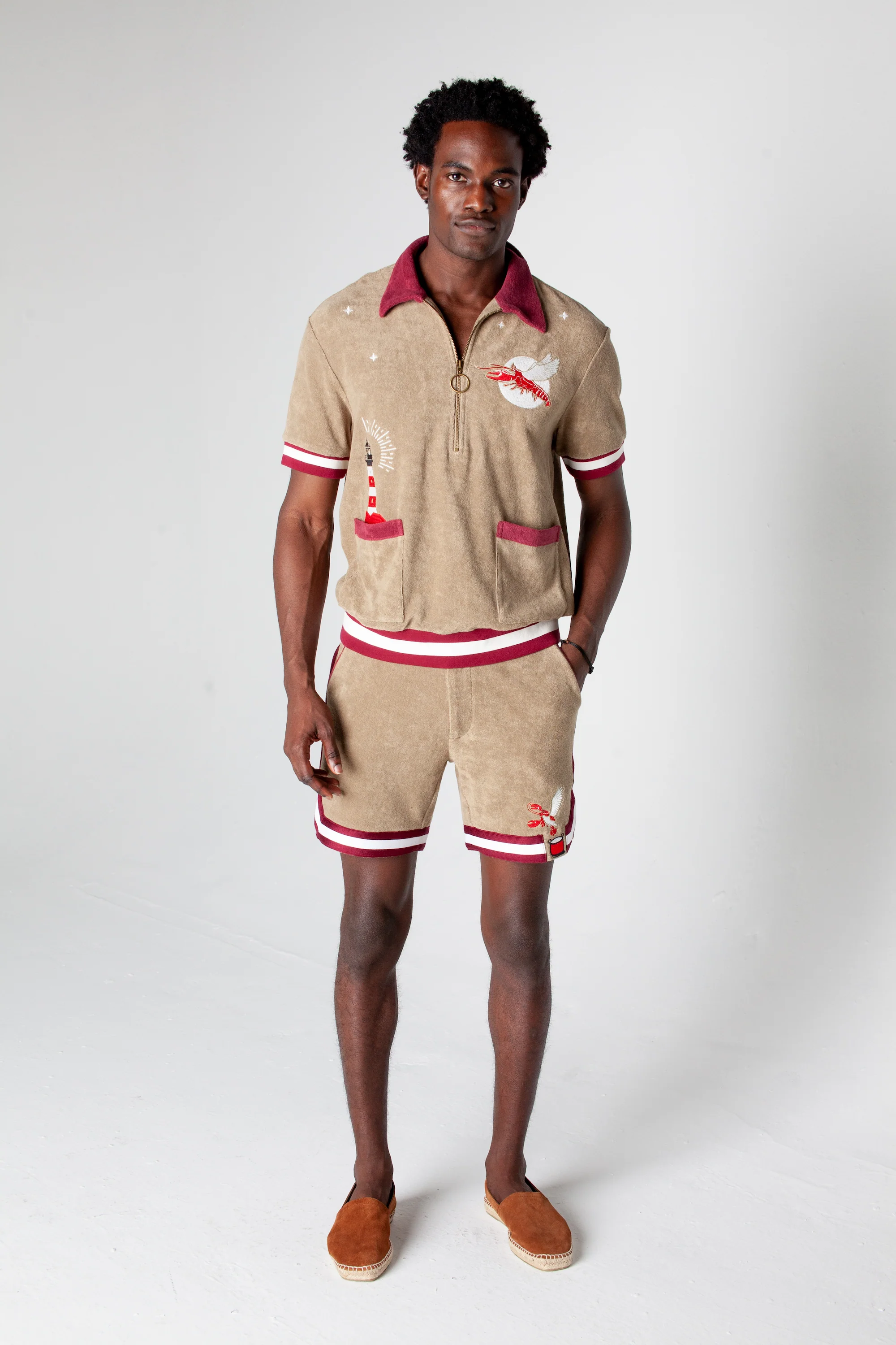 'Shell or High Water' Cabana Shorts - Image 4