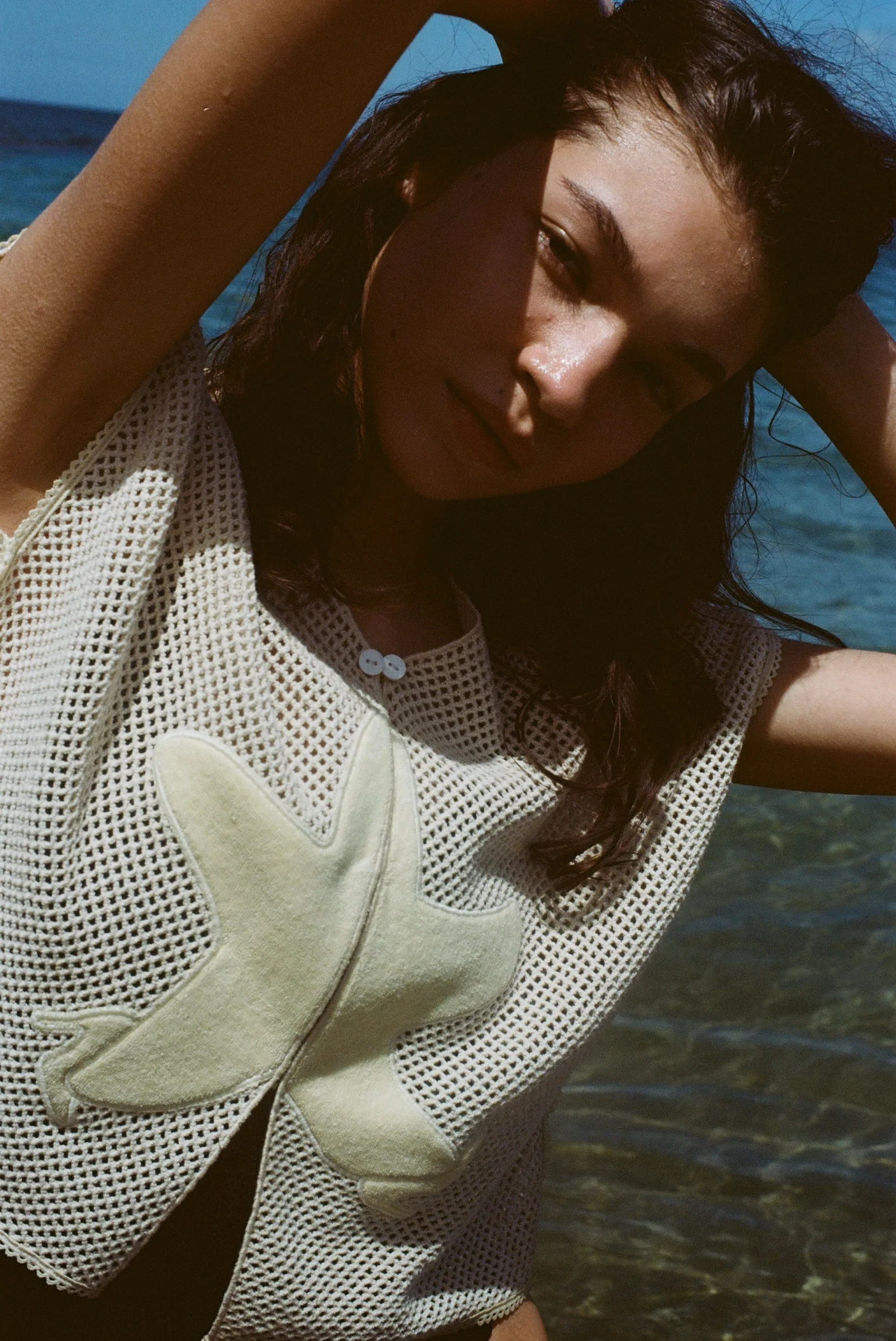 'Starfish Strut' Hand Towel Top - Image 7
