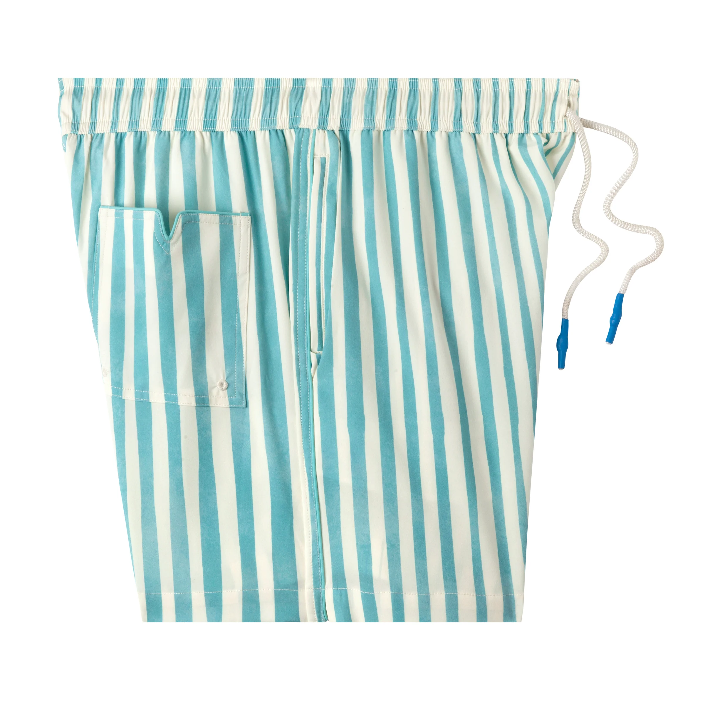 ‘Striper’ Swim Trunks (Blue) - Image 3