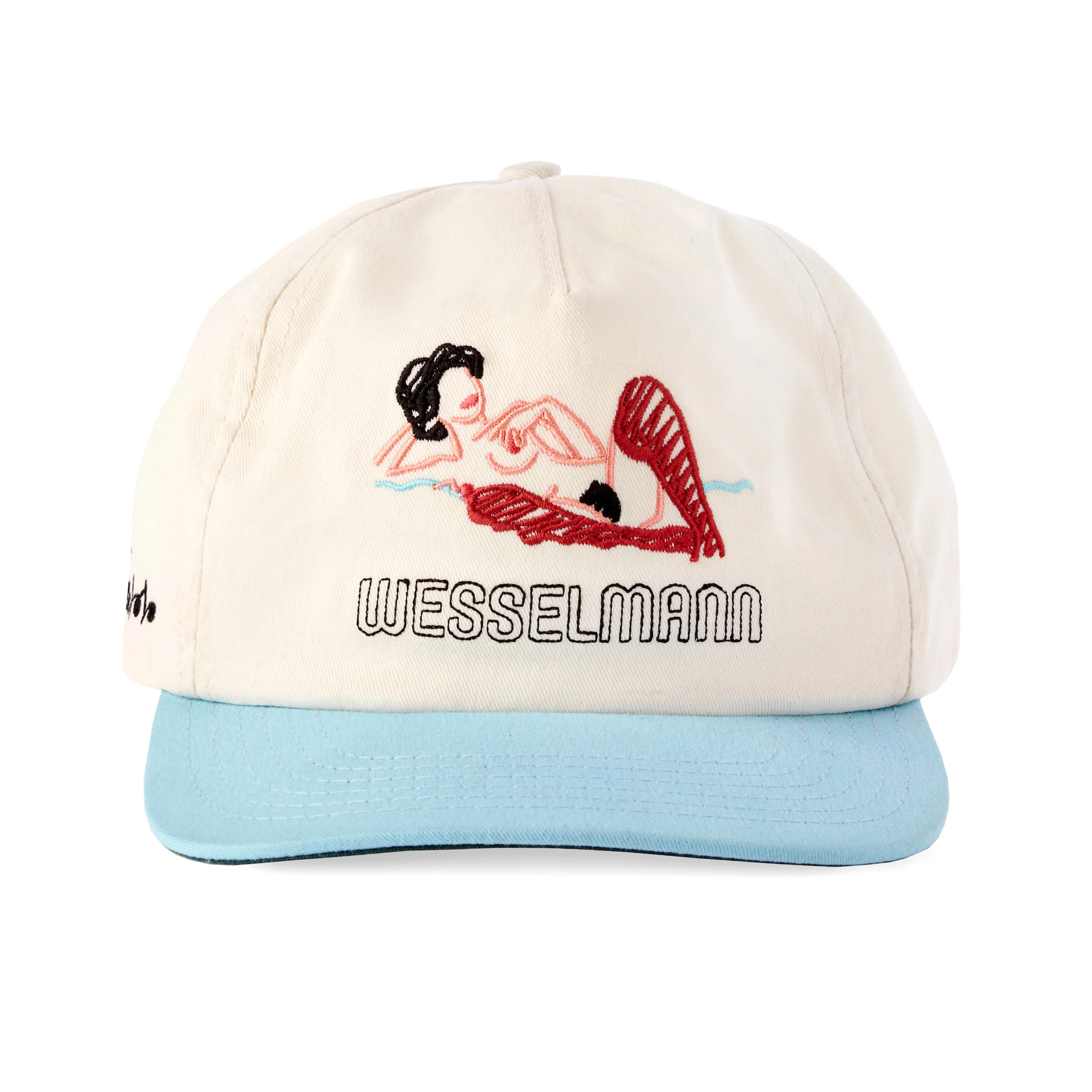 ‘Tom Wesselmann - Red Stockinged Nude' 5-Panel Souvenir Cap - Image 13