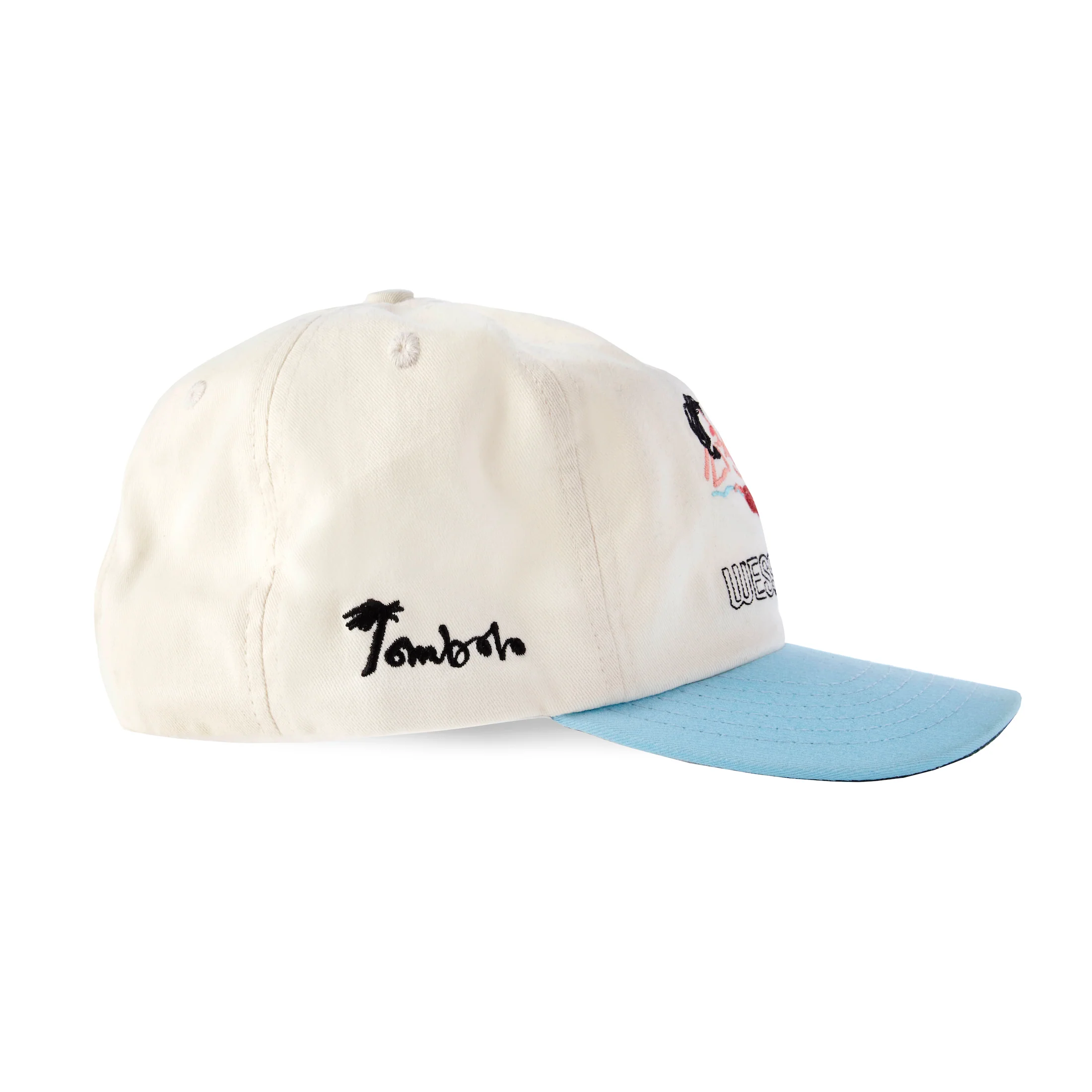 ‘Tom Wesselmann - Red Stockinged Nude' 5-Panel Souvenir Cap - Image 5