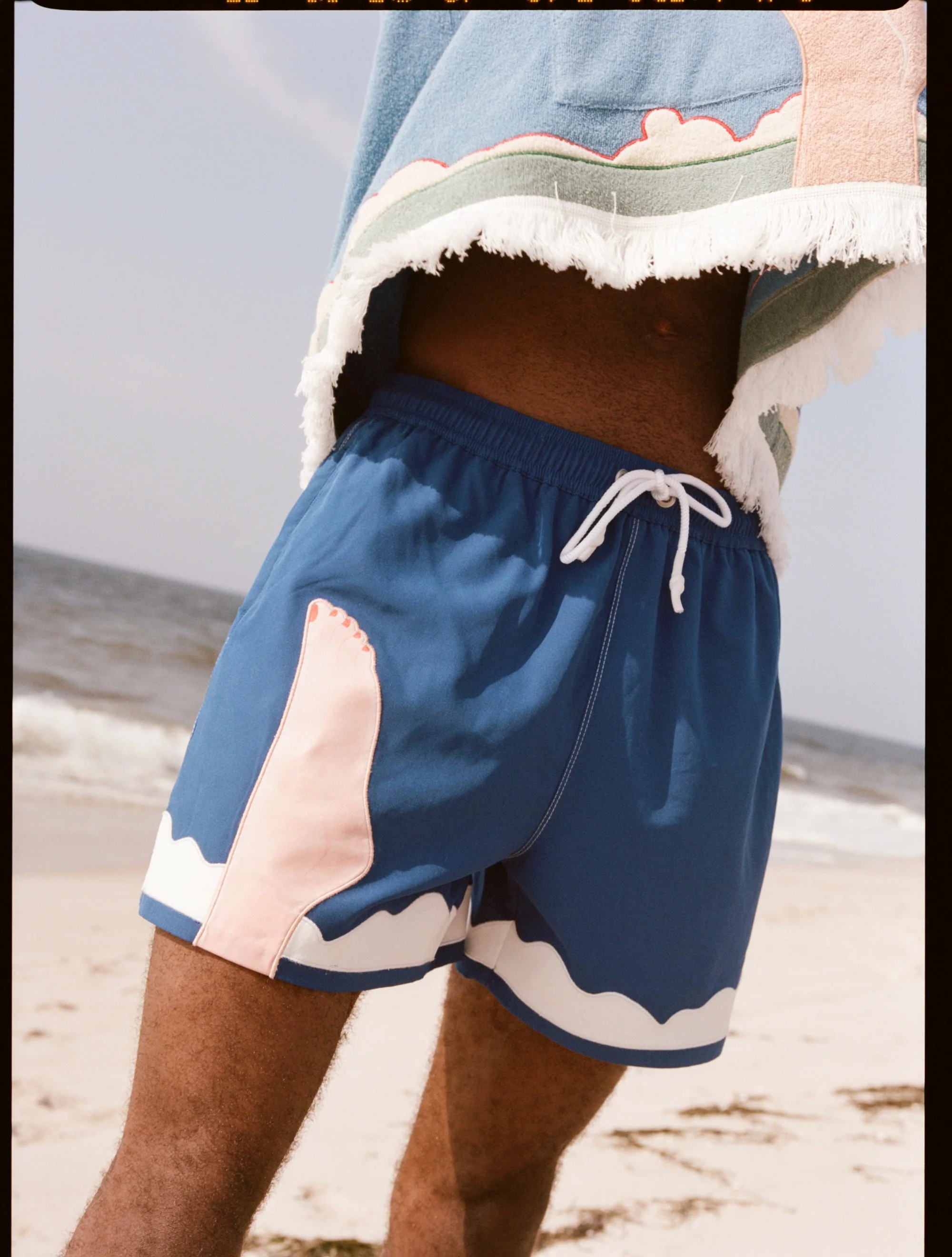 'Tom Wesselmann - Seascape #2' Swim Trunks - Image 2