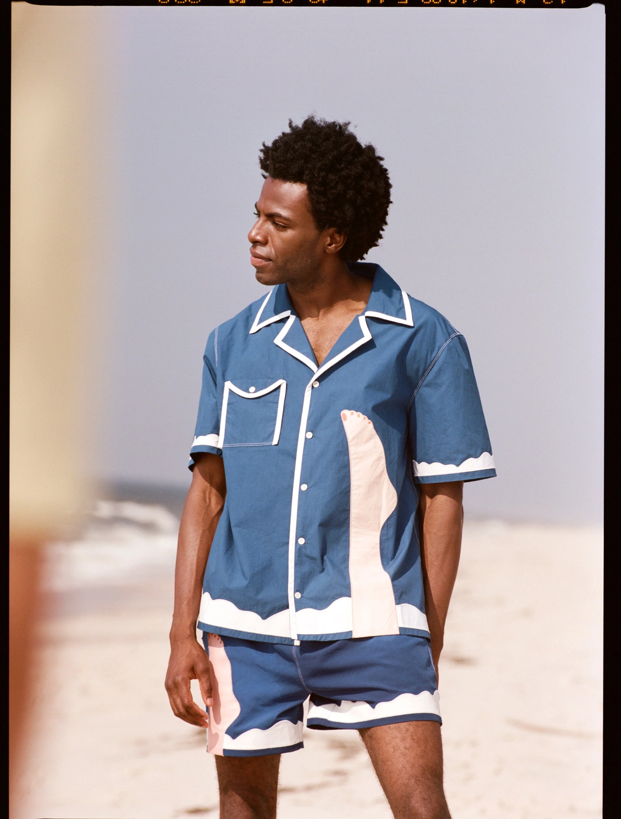 'Tom Wesselmann - Seascape #2' Swim Trunks - Image 3