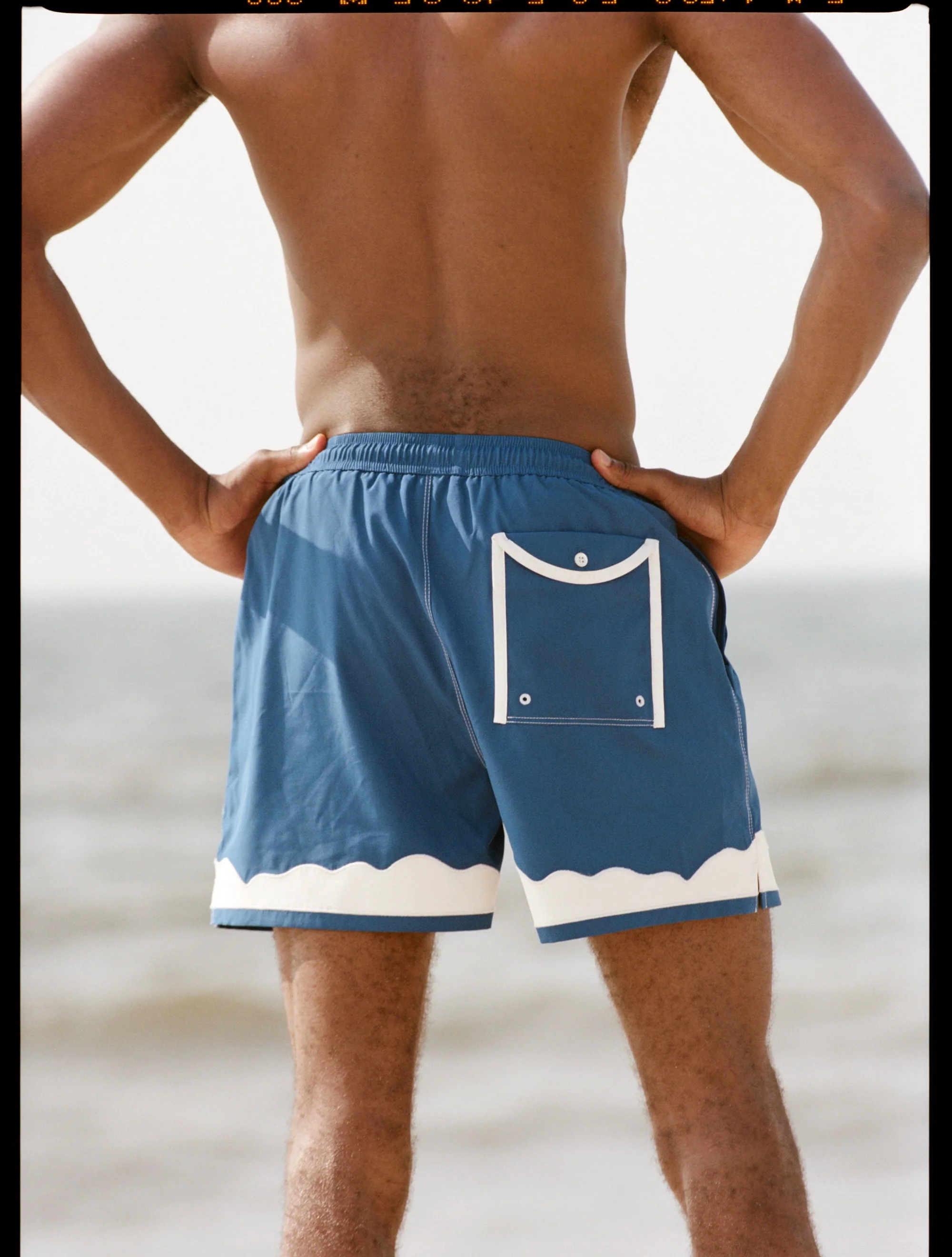 'Tom Wesselmann - Seascape #2' Swim Trunks - Image 5