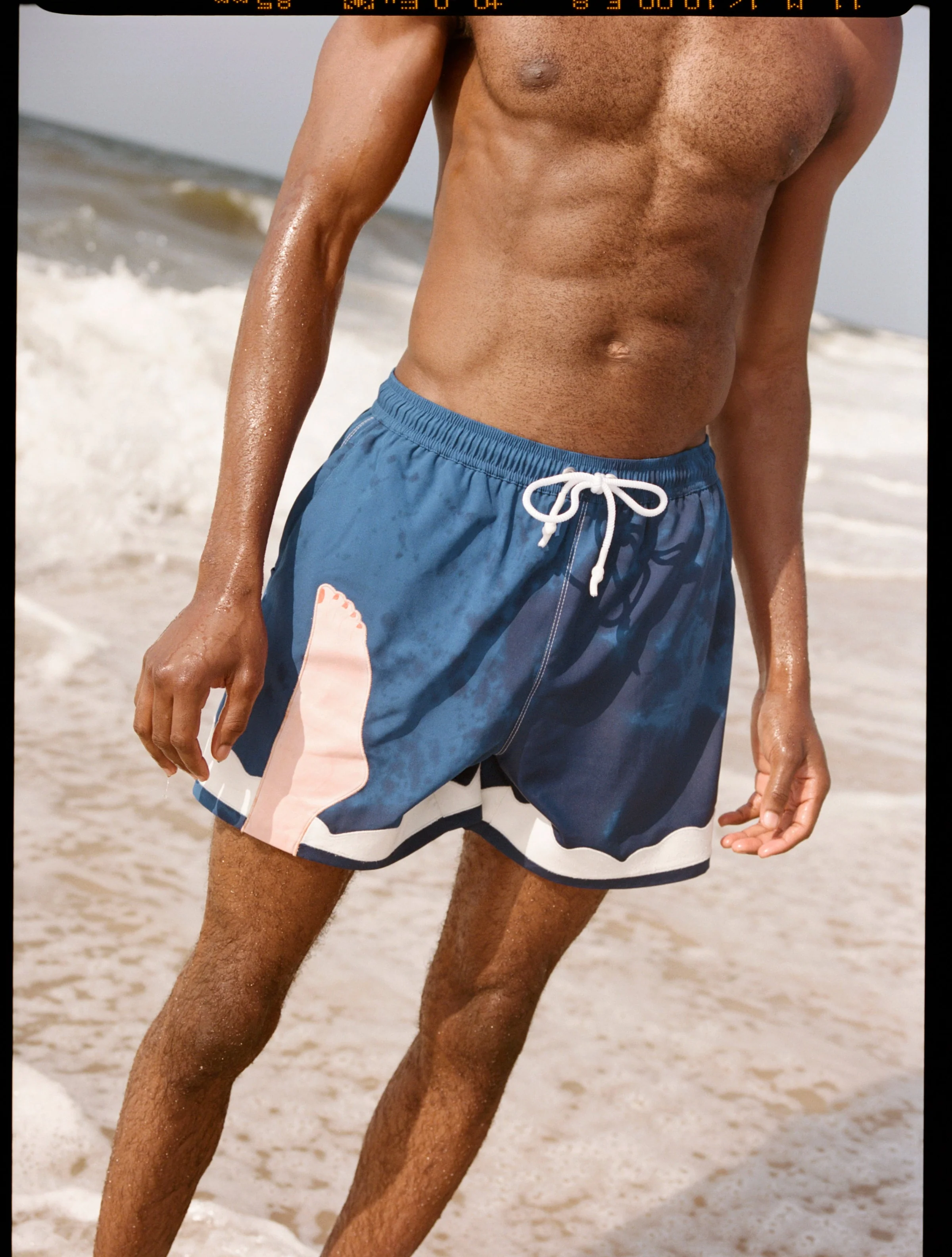 'Tom Wesselmann - Seascape #2' Swim Trunks - Image 8