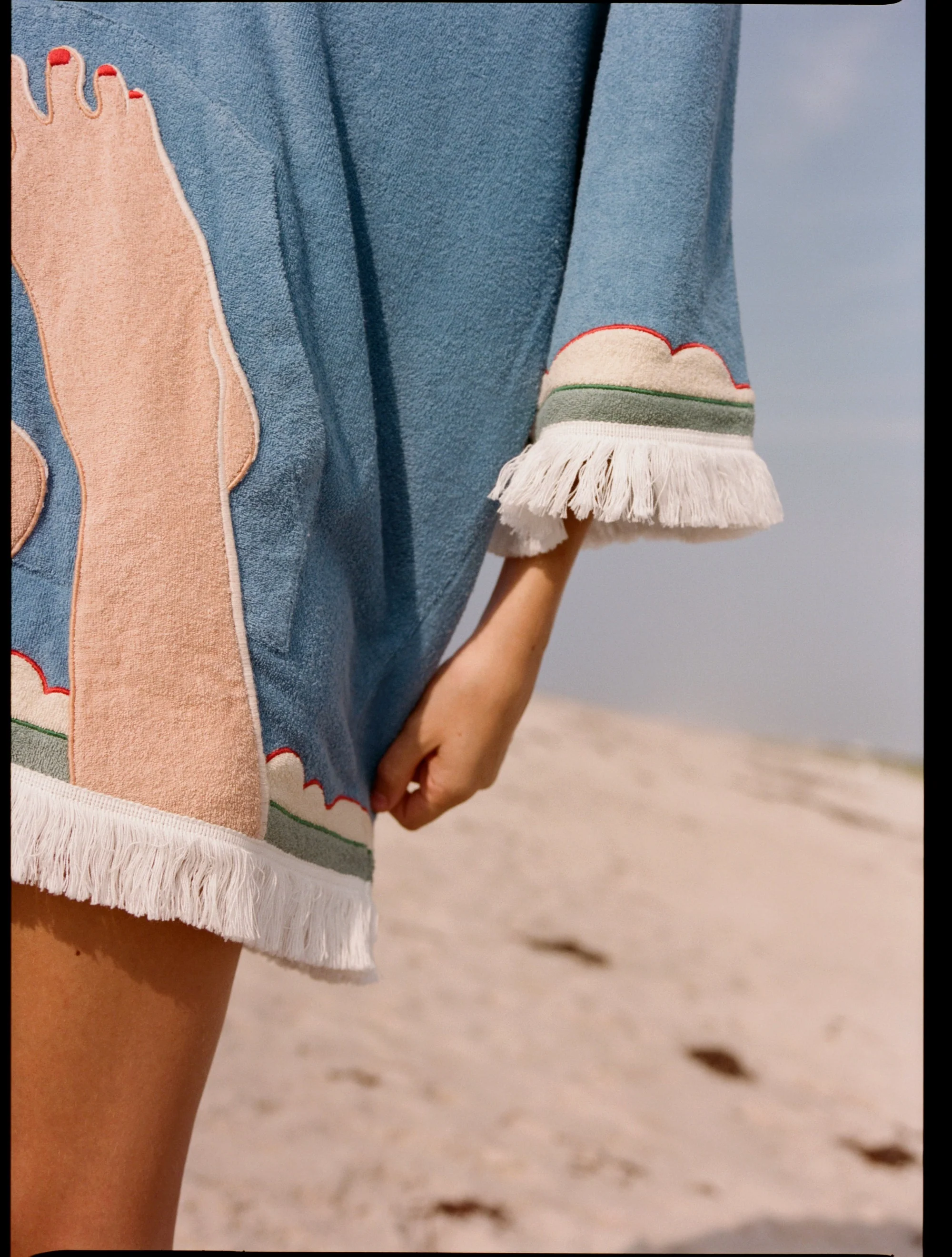 'Tom Wesselmann - Seascape #6' Beach Towel Top - Image 7