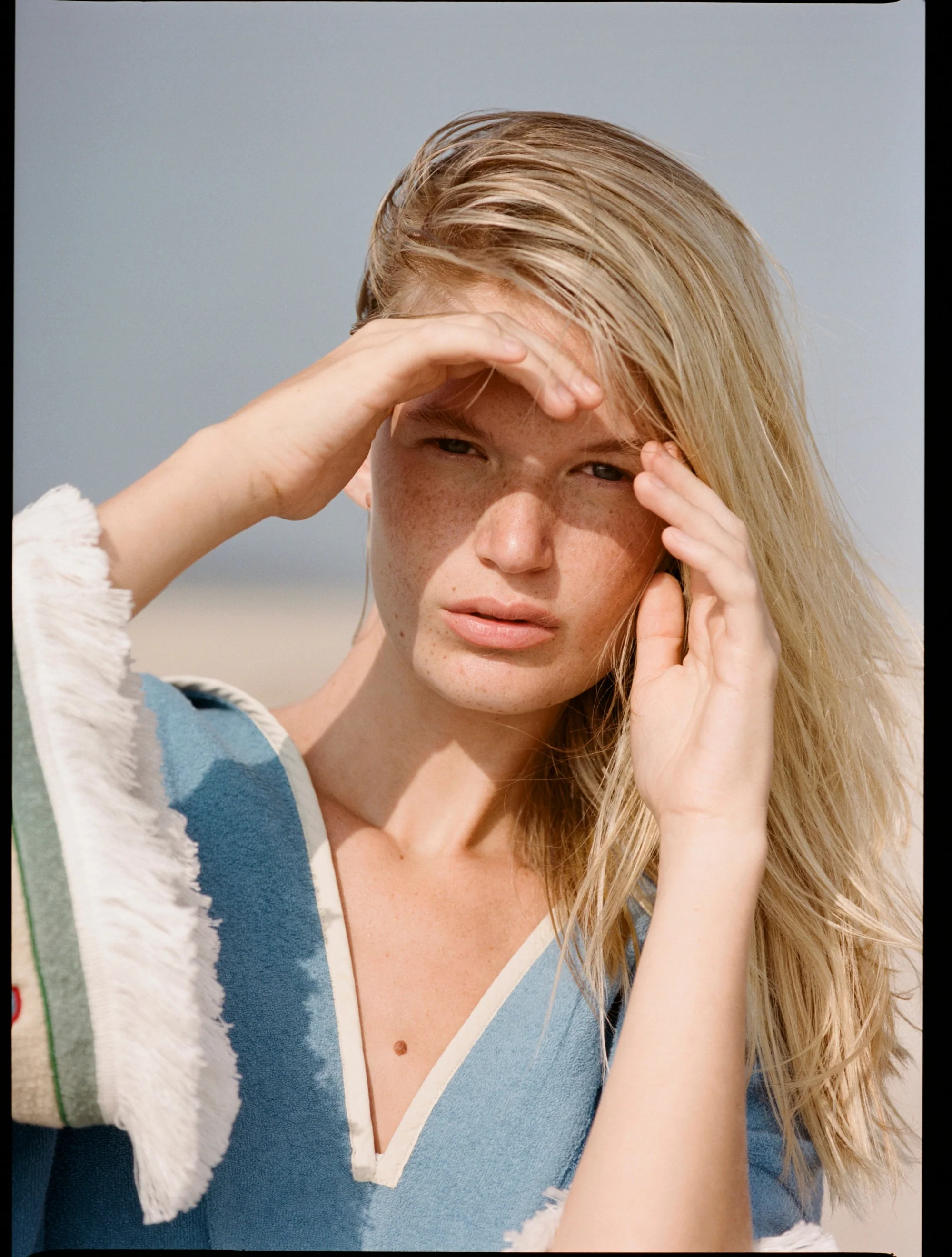 'Tom Wesselmann - Seascape #6' Beach Towel Top - Image 9