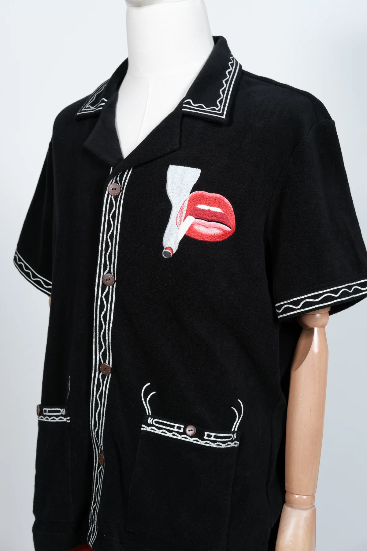 'Tom Wesselmann - Smoker #1' Cabana (Black) - Image 3