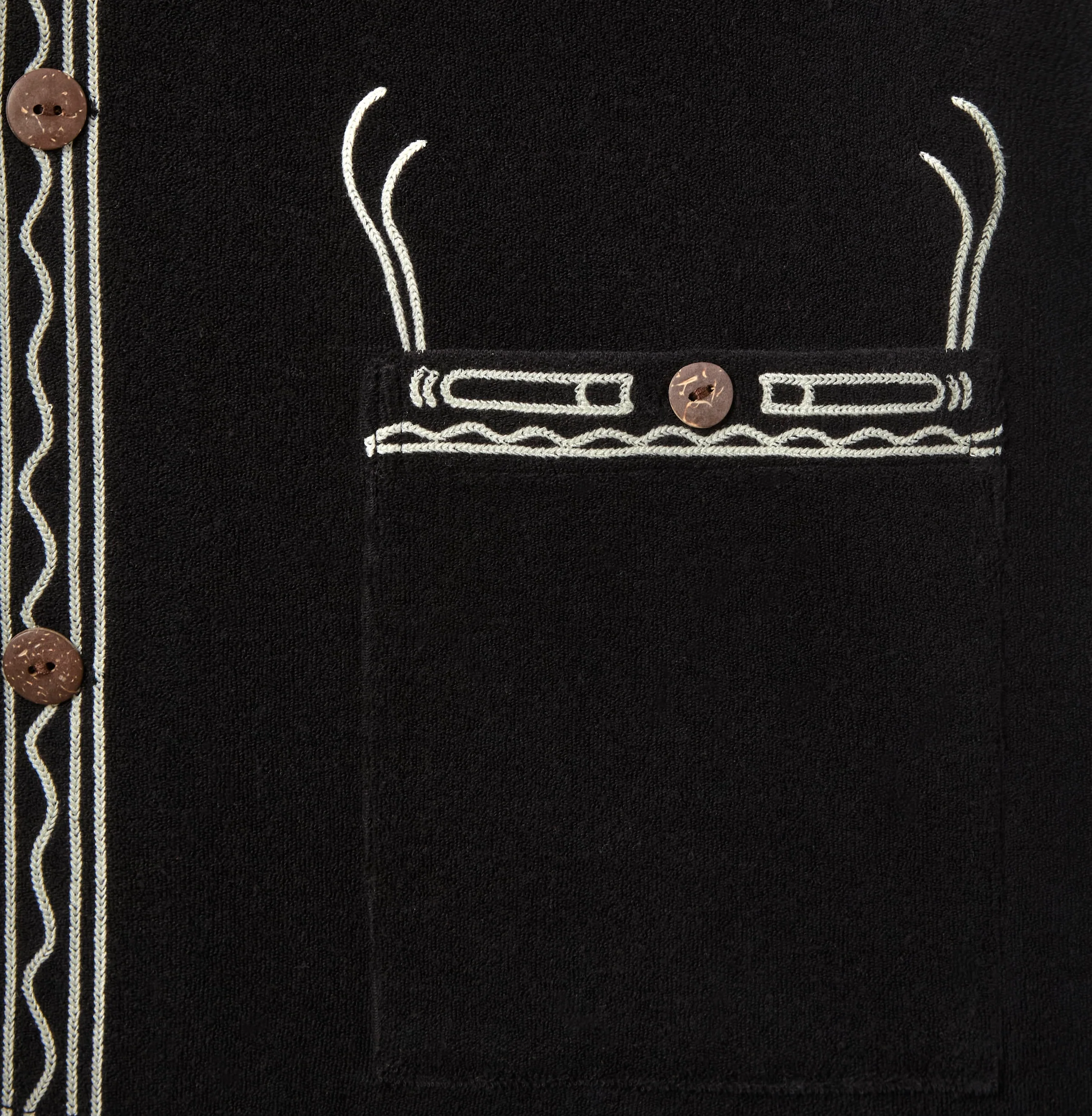 'Tom Wesselmann - Smoker #1' Cabana (Black) - Image 9