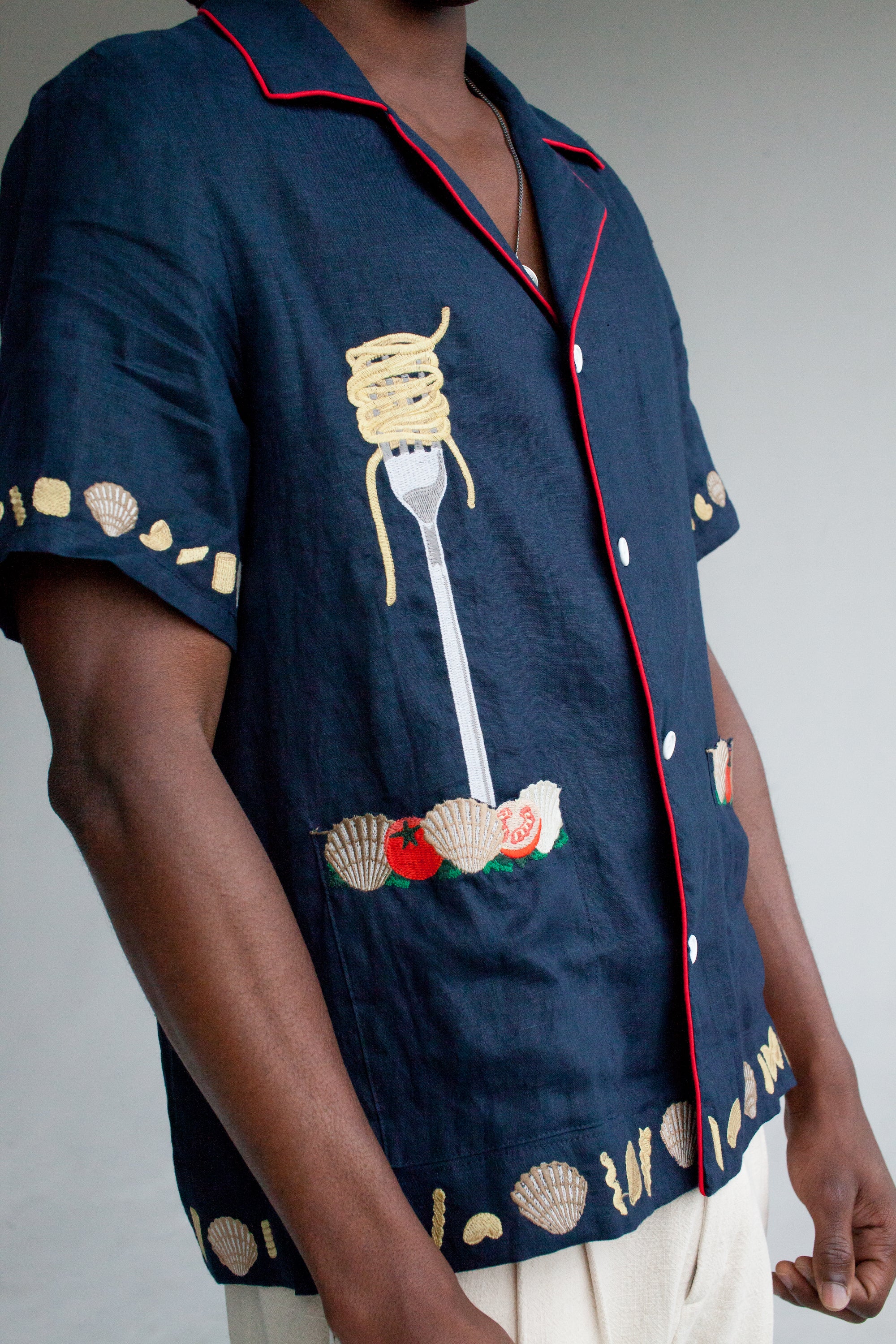 'Vongole!' Cabana (Navy) - Image 12