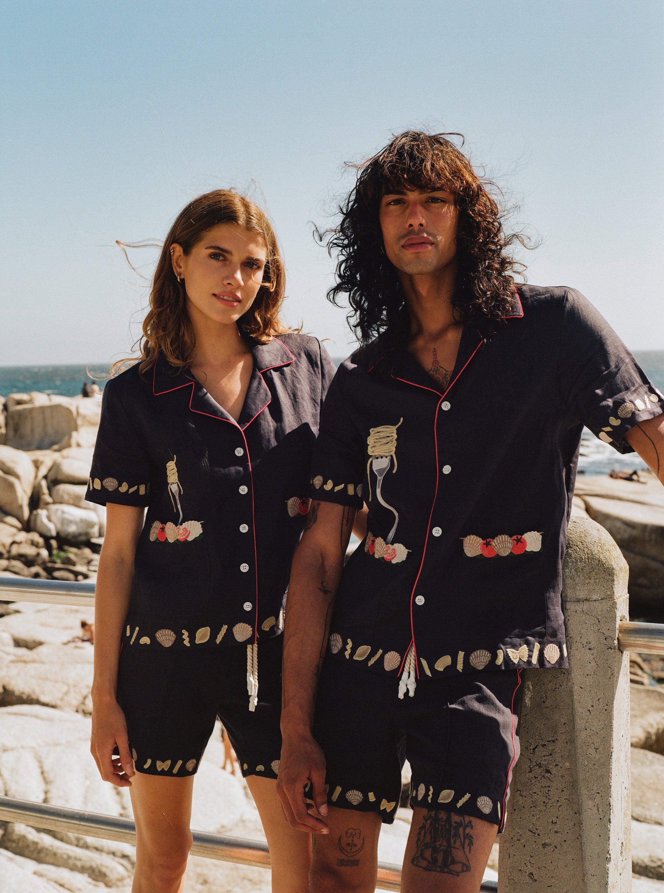 'Vongole!' Cabana (Navy) - Image 5