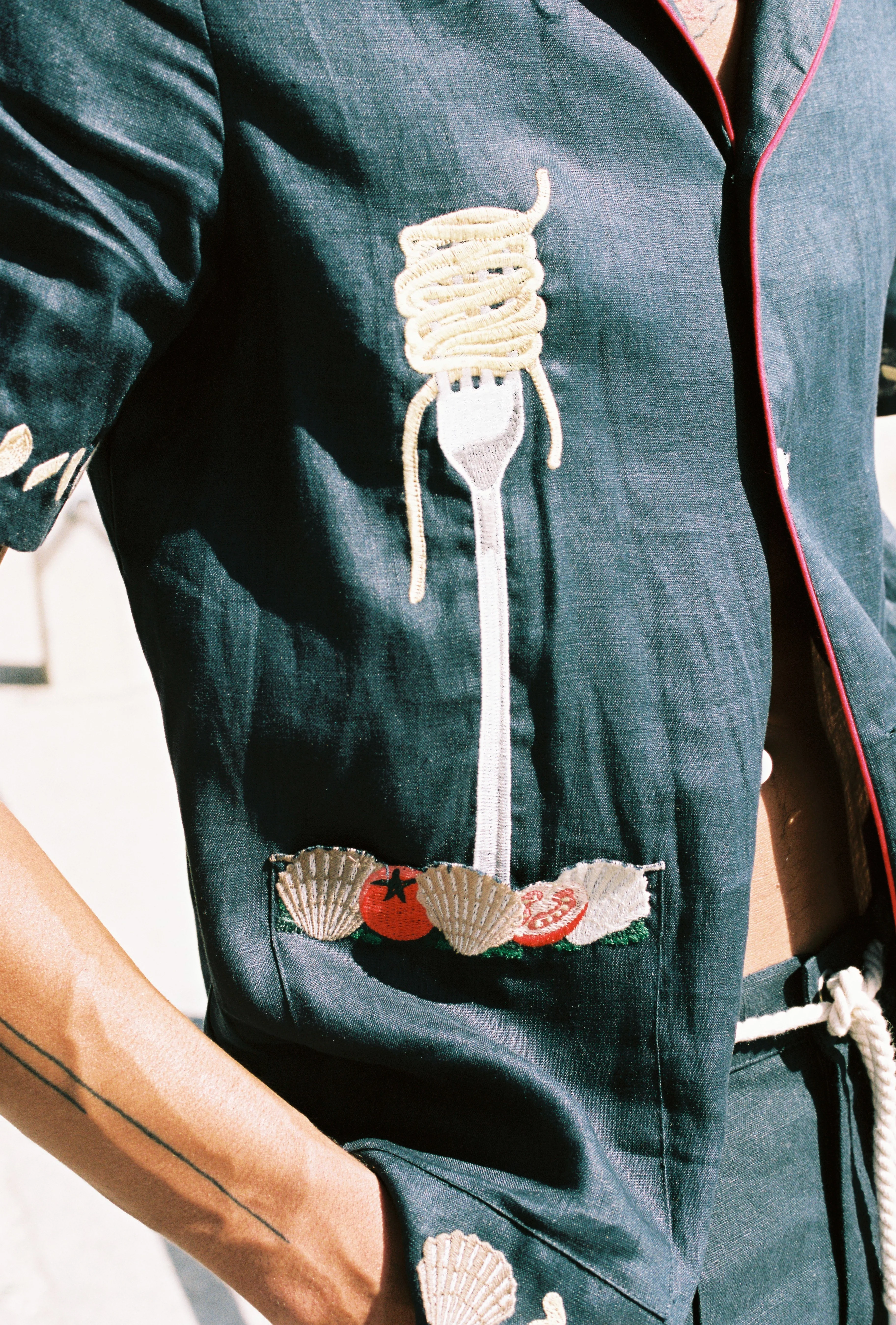 'Vongole!' Cabana (Navy) - Image 6
