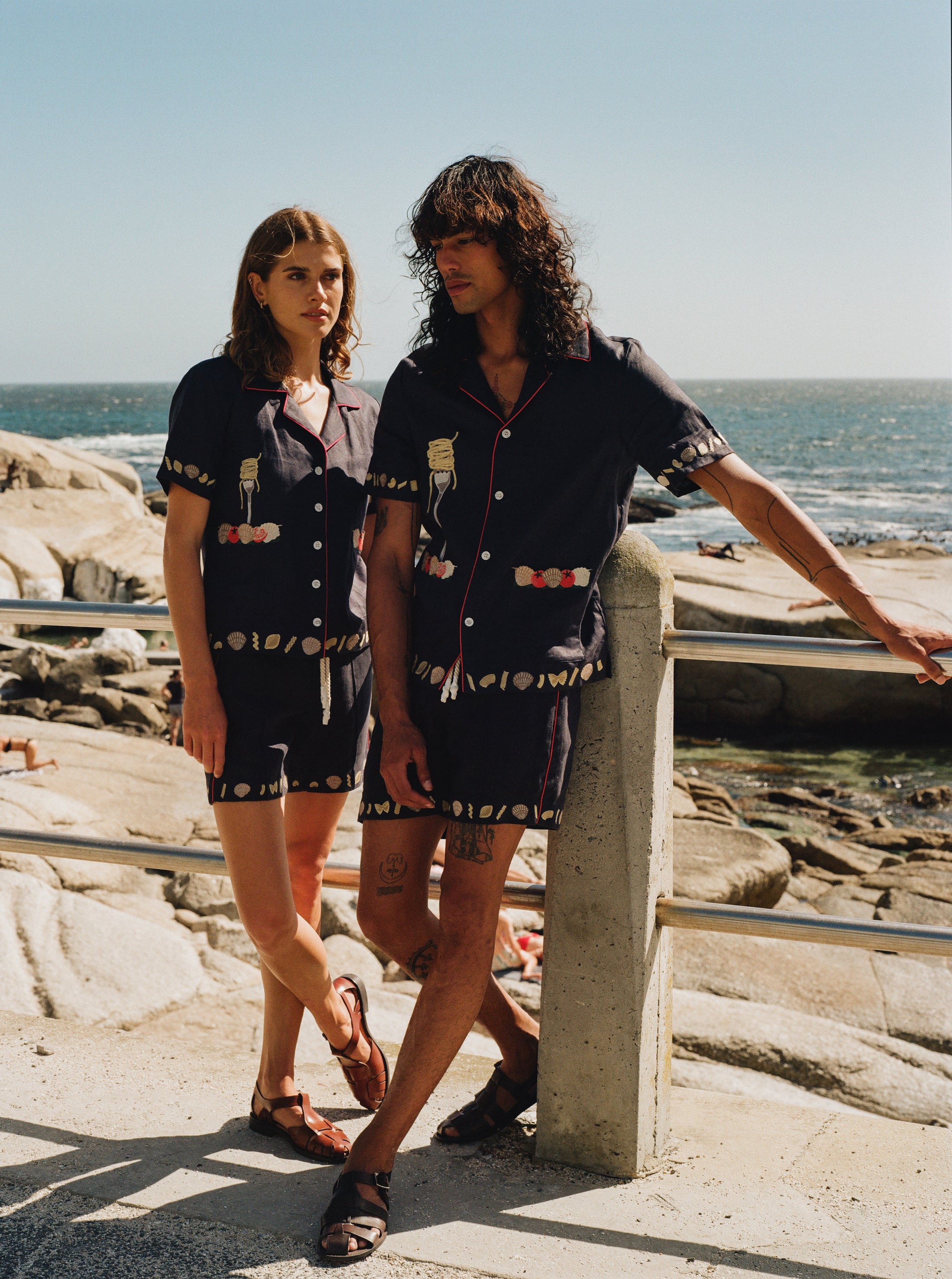 'Vongole!' Cabana (Navy) - Image 8